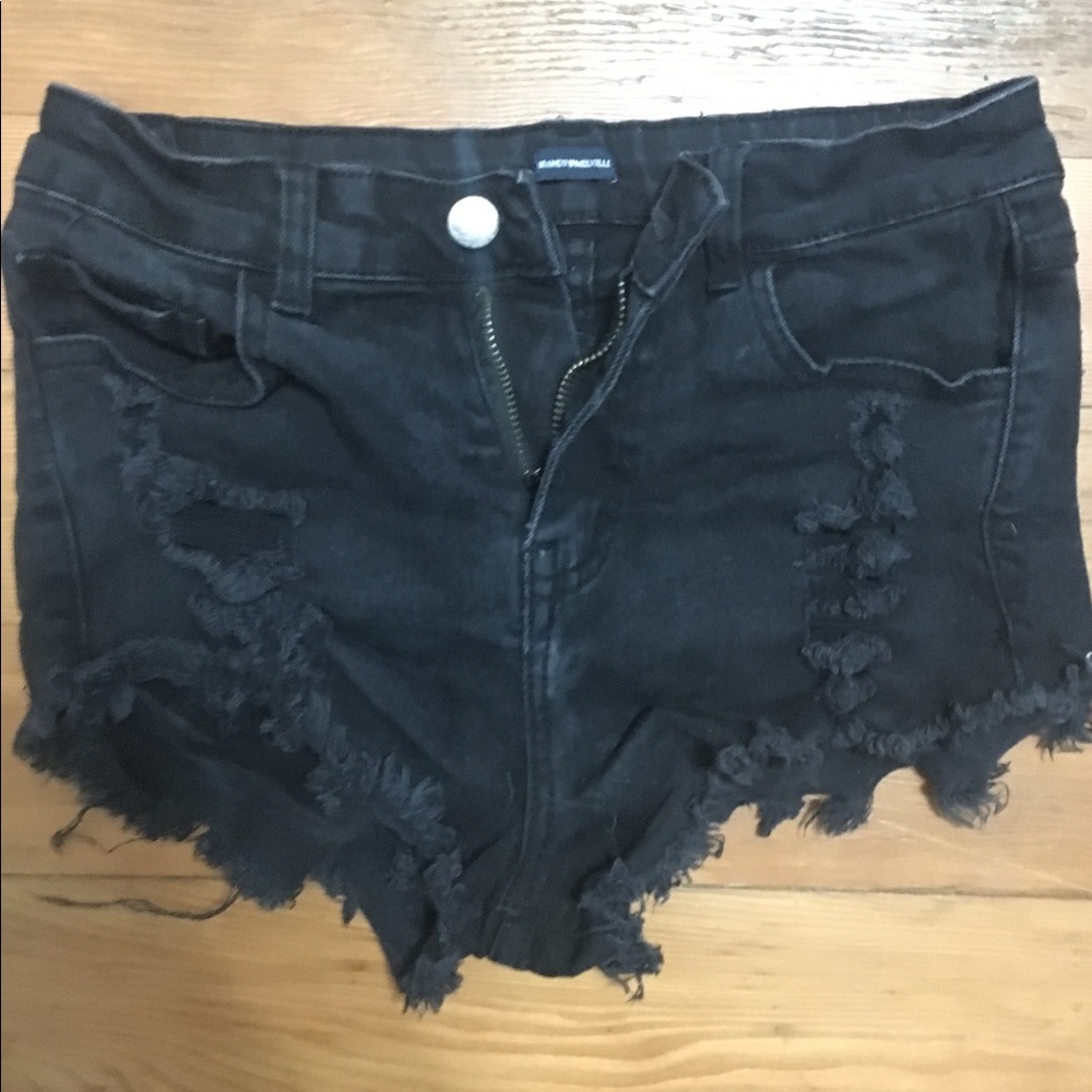 Brandy Melville Distressed Shorts